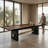 Black Aurelia Walnut Wood Dining Table-136114222