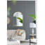 Miroir arqué 24 "x 36" avec cadre en métal-1605731085