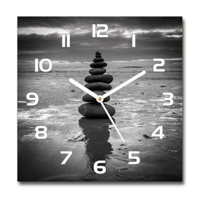 Glass Wall Clock