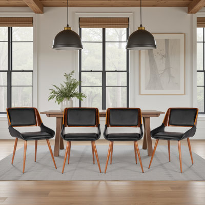 Chaise d'appoint en noir nairn