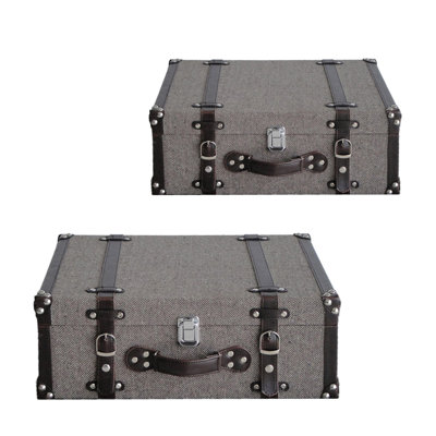 Darian Wooden Decorative Trunk