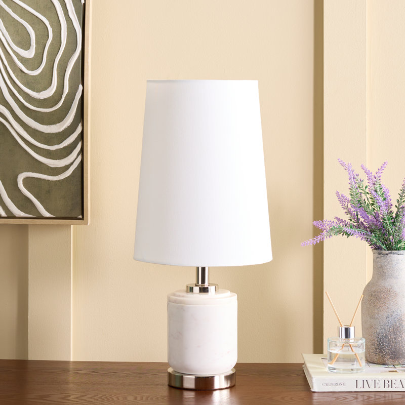 Tigi 22 Inch Marble Table Lamp