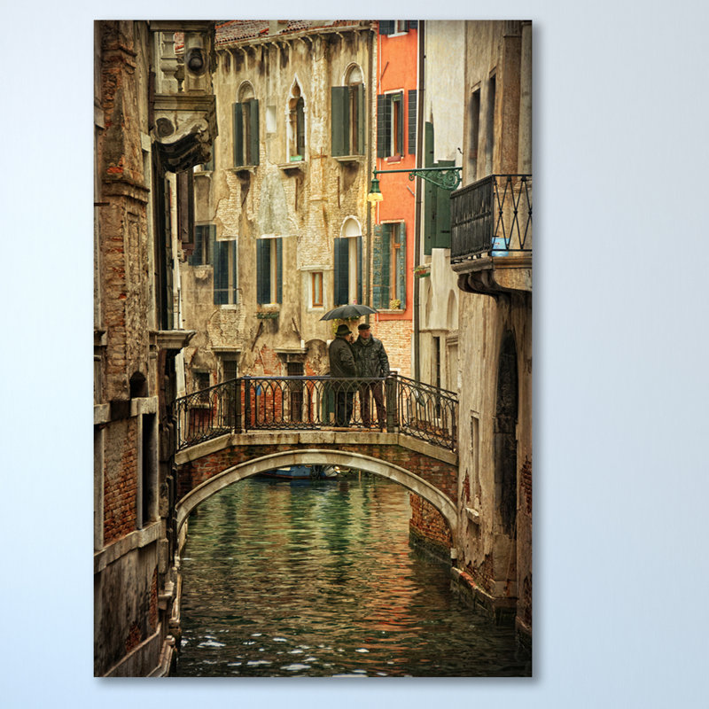 Catching Up On The News by Dano - Wrapped Canvas Print, 46cm H x 30cm W x 4cm D