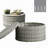 Elle Decor Vallauris Outdoor Coffee Table with Storage, Gray
