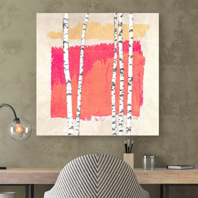 Abstract Nature I by Viola Bertel - Wrapped Canvas Print