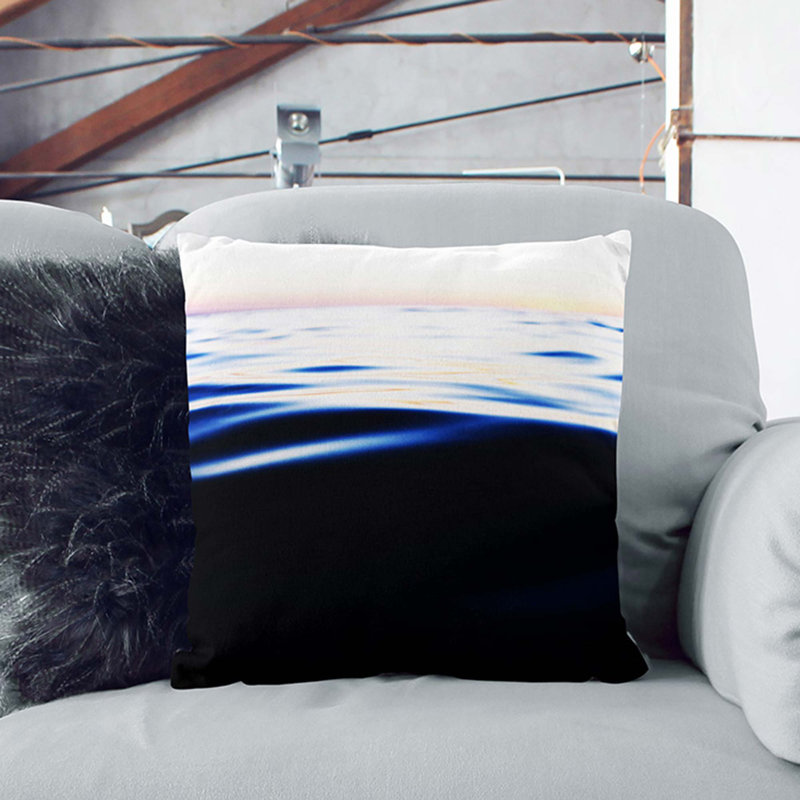 Square Cushion, 55cm H x 55c m W x 20cm D, White