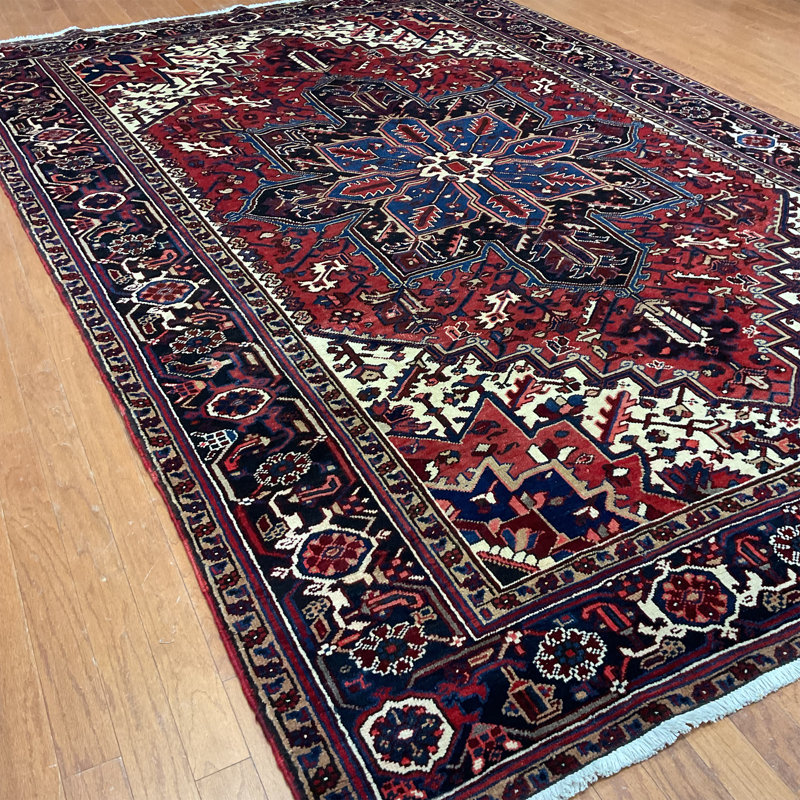 Tapis en laine fait à la main Heriz Herat