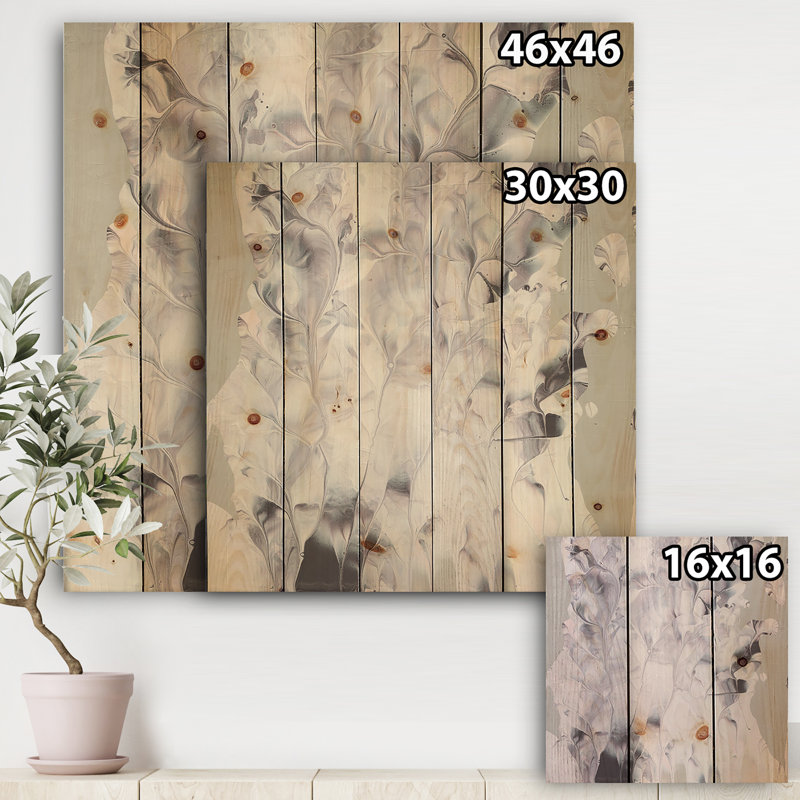 Rustic, 30" H x 30" W x 1.5" D