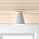 Logan Single Light Ceramic 7.75'' H X 7.5'' W  Flush Mount