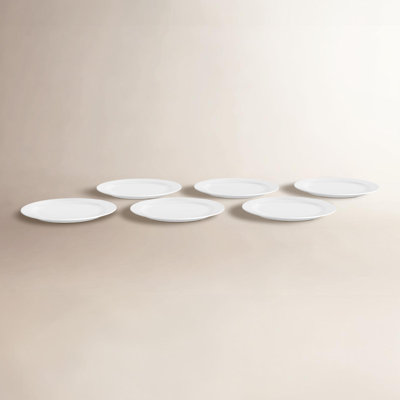 Tarhong Matte White Salad Plate