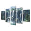 Claypoole - Ensemble de 5 décorations murales en cascade-106400180