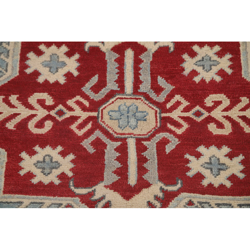 Tapis oriental bleu clair Kazak