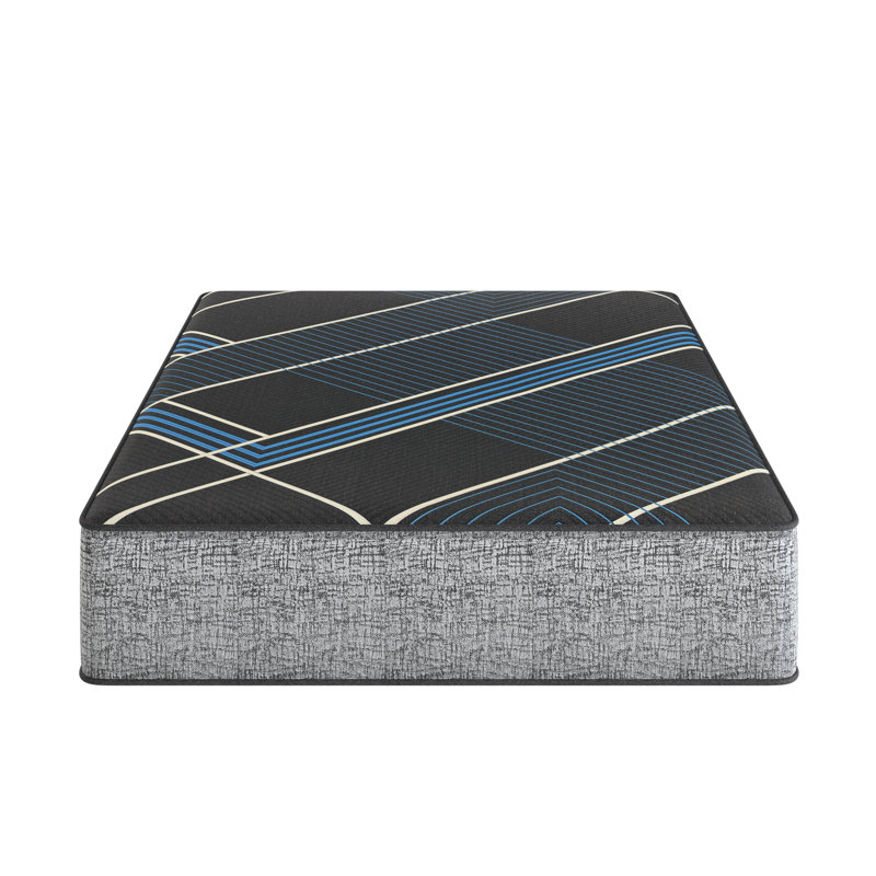 Grand matelas de 13 pouces avec double refroidissement et soutien lombaire amélioré, Grand lit
