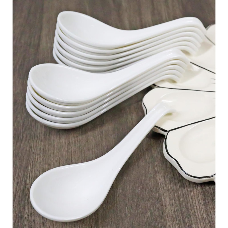 Soup Spoon, White