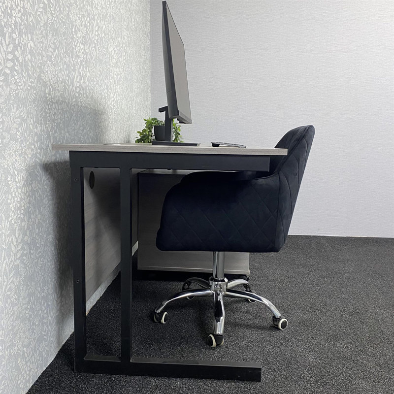 Amarrie Piece Computer Desk Office Set, Black