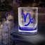 Verre à whisky à double culot 14 carats 22 carats Zodiac Culver Capricorn Zodiac (Capricorne)
