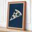 Pepperoni Slice Retro - Wrapped Canvas-711871253-711871254
