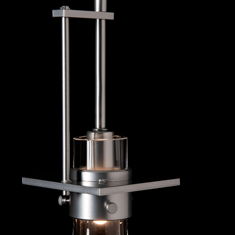 Erlenmeyer 1 - Light Single Bell Pendant, 12" H x 4" W x 4" D, Sterling