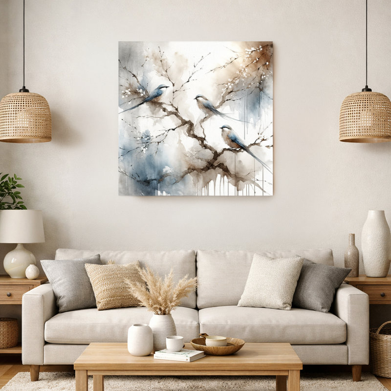 On Canvas, 40" H x 40" W