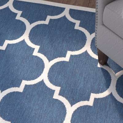 Courtyard Performance Geometric Indoor/Outdoor Area Rug