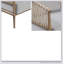 Chaise avec accoudoirs d'appoint