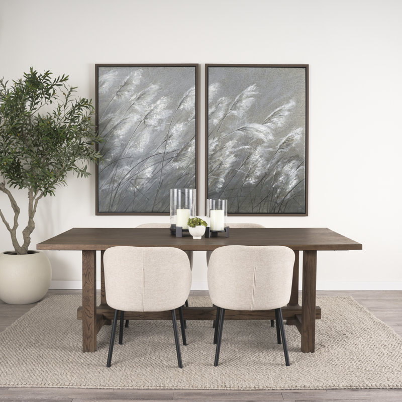 Plat de table en métal, H 13,75 po x l 10 po x P 10 po, Noir