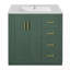 Meuble-lavabo de qualité supérieure avec lavabo en céramique et rangement abondant-194503665-199824364