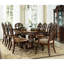 Magnifique table de salle à manger rectangulaire de conception traditionnelle 1pc