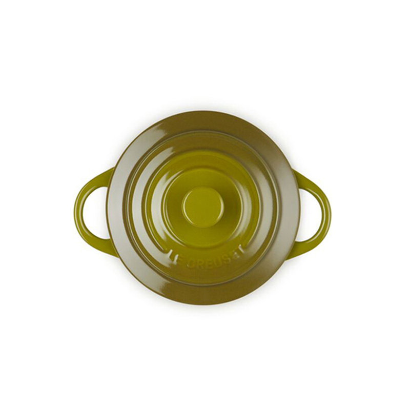 Le Creuset Mini Round Cocotte, 8oz., Olive