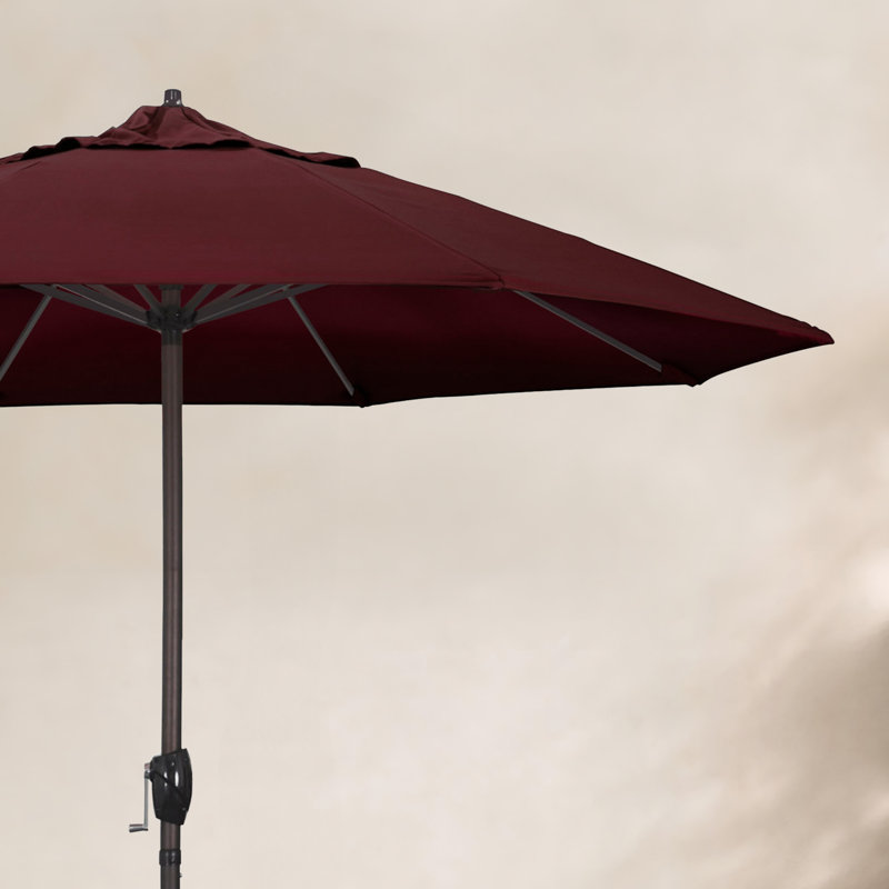 Parasol 9 'Market Pacifica, Bourgogne performance toile