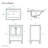 Château 24" Freestanding Bathroom Vanity Oak with Sink Top-105680441-121323633-105680440