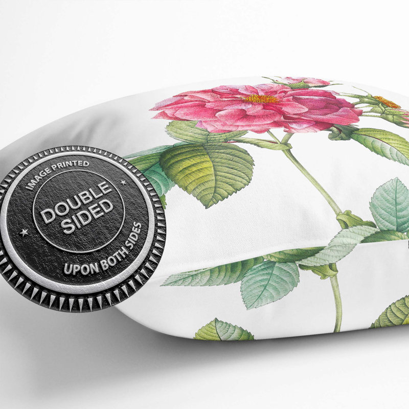 Square Throw Cushion, 40cm H x 40cm W x 15cm D