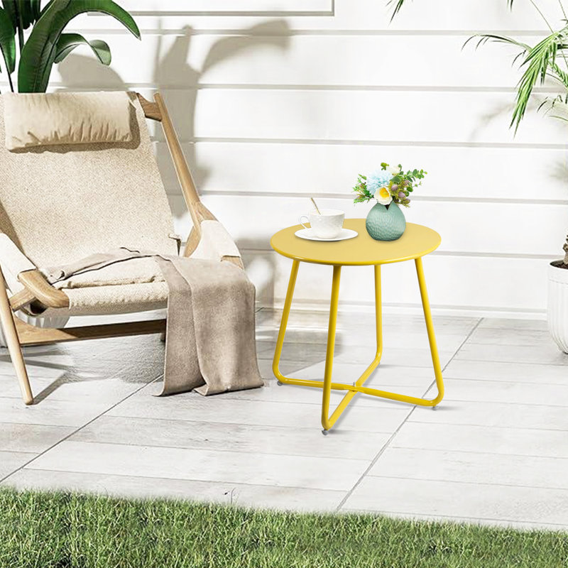 Adelynn End Table, Yellow