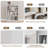 Brusnice Standard Bookcase with Shelf-762670711-746470942