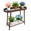 plant stand Iron Plant Stand 2 Tier