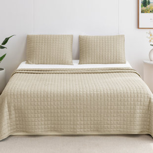 Ensemble de courtepointe en tricot doux toutes saisons avec taies décoratives