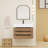 Jessica 29.5'' Single Bathroom Vanity with Acrylic Top-1262037254