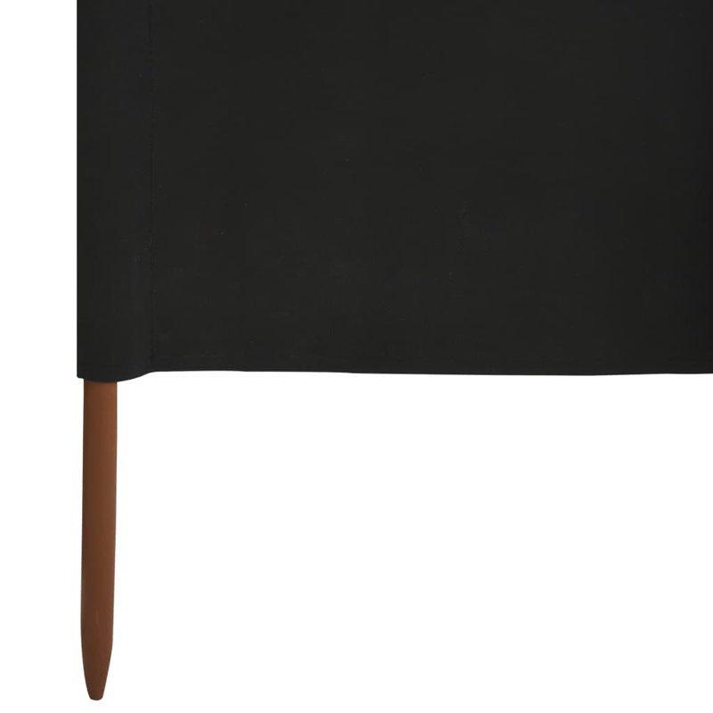 Kendry Solid Wood Folding Room Divider, 3, 31.5cm H x 157.48cm W x 3cm D, Azure Blue