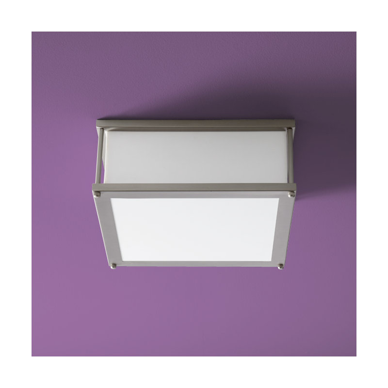 Modulo Acrylic Flush Mount, 4.75" H x 12" W x 12" D