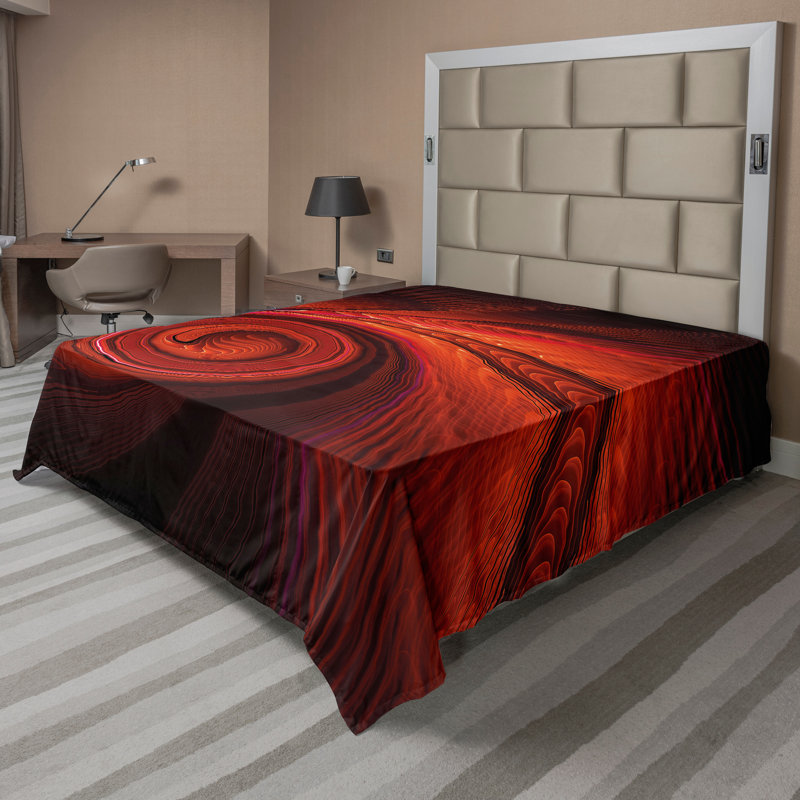 Drap de dessus Ambesonne, Drap plat de taille de lit double