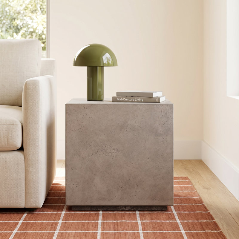 Kareen End Table, Dark Gray