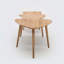 Salma Solid Wood Three Leg Coffee Table
