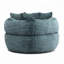 Fauteuil à billes en velours côtelé-779782030