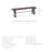 Mayweather Solid Wood Bench