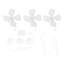 Accessoires de décoration romantiques pour mariage, guirlandes lumineuses de Noël pour mariage