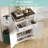 5-Tier Shoe Cabinet With Doors & 2 Drawers, Farmhouse Storage Cabinet With Adjustable Shelves, Wooden Freestanding Shoe Rack Organizer Cabinet For Entryway, Foyer, Hallway, Living Room-611954654