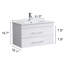 Meuble-lavabo mural avec tiroir-280535896