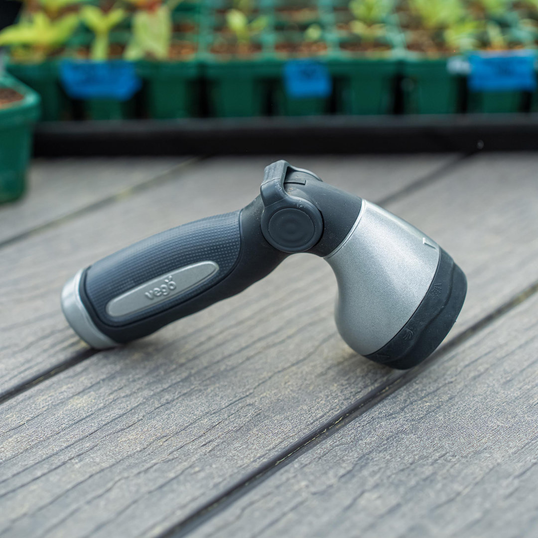 Watering 9 Spray Pattern Garden Hose Nozzle Vego Garden 