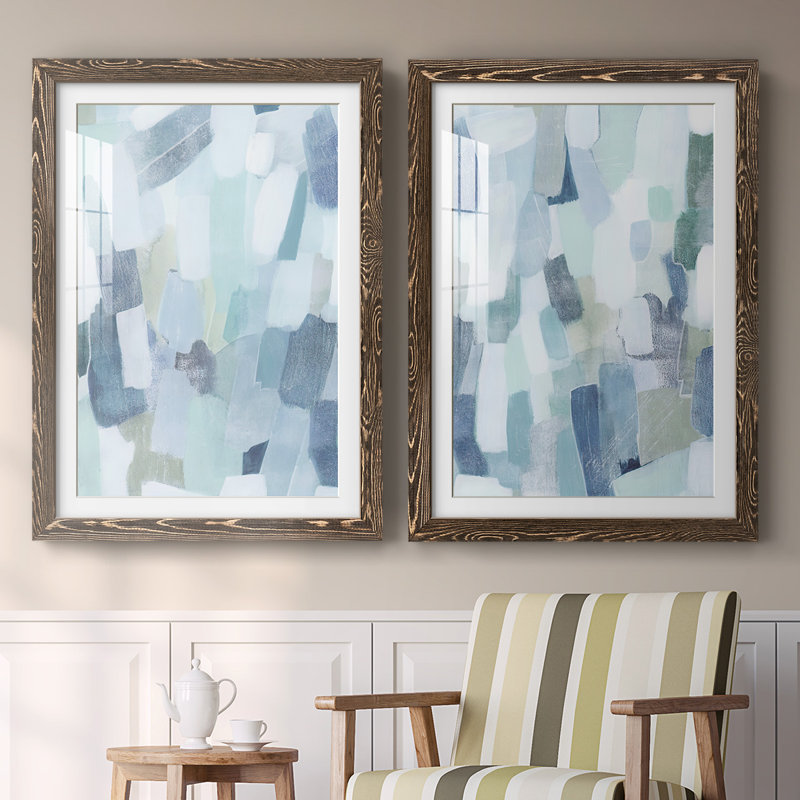 «Dusky Gale I», reproduction de photo sur toile 2 pièces, H 31,5 po x l 88 po x P 1,5 po, Noyer