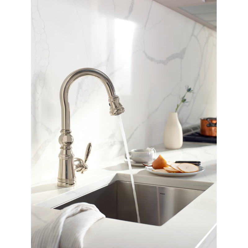 Weymouth Pull Down Bar Faucet with Power Clean, Spot Resist Stainless
